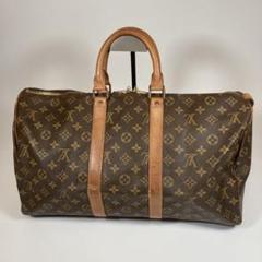 LOUIS VUITTON ルイヴィトン 旧キーポル45 モノグラム ボストン