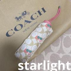 Amazon | コーチ 傘 COACH シグネチャー ストロベリー 苺 いちご
