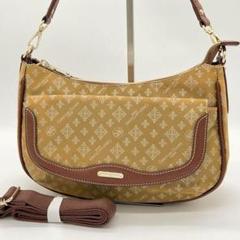 【良品】christianolivier ハンドバッグ 2way ロゴグラム