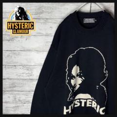 2850M【美品】ヒステリックグラマー☆豪華ヒスガール 通年使える綿混ニット