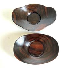 埋木細工　茶托 安い埋もれ木 茶托の通販商品を比較 | ショッピング情報のオーク
