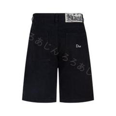 Dime 黒 ハーフパンツ Mサイズ Dime デニム ハーフパンツ ショートパンツ M パンツ
