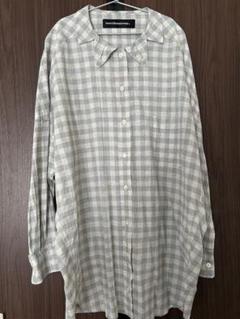 メルシーボークー　 チェック柄長袖シャツ　新品未使用 90122bb9685a5d5f865825c74a5912