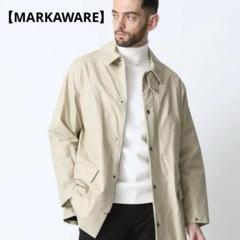 MARKAWARE チェックウェイファーラーコートA19C-04CO02C markaware（マーカウェア）の「【MARKAWARE】チェックウェイ