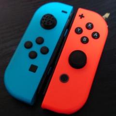 ジョイコン Joy-Con ネオンレッド ネオンブルー ジャンク