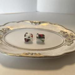 No.12 ハンドメイド　イヤリング　ポリマークレイ