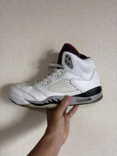 NIKE AIR JORDAN 5 RETRO WHITE CEMENT