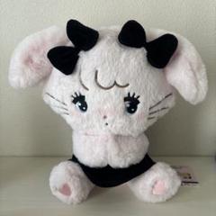 mikko BLACK RIBBON BIGぬいぐるみ ムース キャミー 新品タグ付き mikko BLACK RIBBON BIG ぬいぐるみ キャミー
