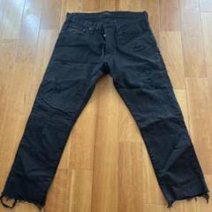Polo Ralph Lauren ダメージブラックデニム　スリムフィット