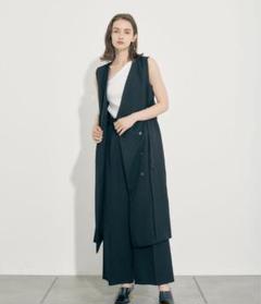 PUBLIC TOKYO リネンライク2WAYジレワンピース/ウォッシャブル PUBLIC TOKYO（パブリックトウキョウ）の「【セットアップ対応