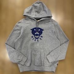NIKE SB プルオーバーパーカー プリントロゴ 古着 グレー Mサイズのサムネイル