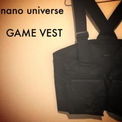 新品 未使用 nano・universe ナノユニバース GAME VEST