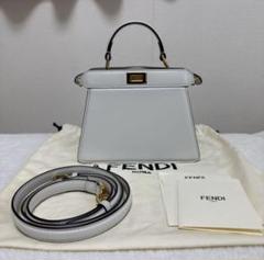 FENDI ピーカブー アイシーユース モール パウダーグレー