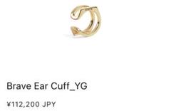 RIEFE JEWELLERYイヤーカフ
