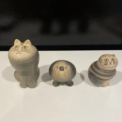 Lisa Larson リサラーソン猫と犬の陶器置物 3点セット 楽天市場】【クーポン4種あり】リサラーソン 猫 ねこ 置物