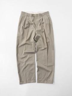 希少 90s 3タックワイドスラックス レーヨンブレンド とろみ