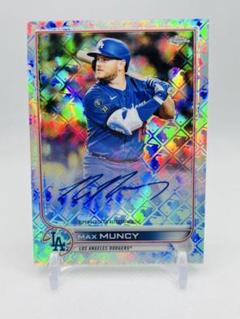 2022 Topps Chrome 直筆サイン マックス・マンシー LOGO - メルカリ