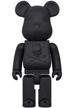 BE@RBRICK カリモク MASTERMIND WORLD 墨黒 400％のサムネイル