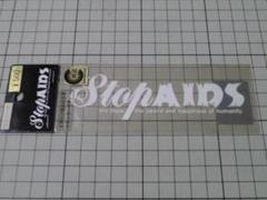 Stop AIDS ステッカー (転写) 当時物 ストップ エイズ