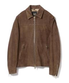 【未使用に近い】【極美品】【1点限り】チンクアンタ スエード シャツ ブルゾン BEAMS F（ビームスF）【別注】CINQUANTA / スエード シャツ