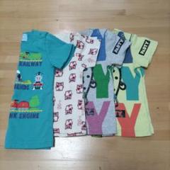 ベビー　Tシャツ　トップス　トーマス　車　4枚セット