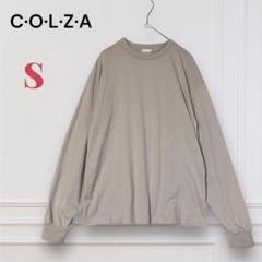 COLZA コルザ 長袖 Tシャツ S ロンT 無地 シンプル