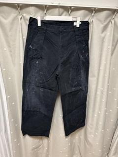 美中古品　NORELIGION黒 ペインター風パンツ バックポケット付き　XLのサムネイル