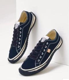 スピングル備後節織ローカット SP-142IL Dark Navy 美品