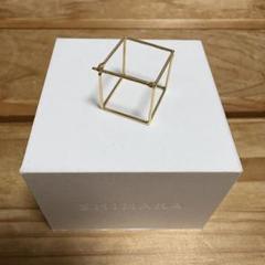 最終お値下げ　shihara トライアングルピアス20mmK18YG 2個 Triangle Pierce 20 - SHIHARA