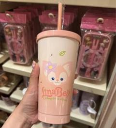 上海ディズニーリーナベル　バースデー　タンブラー　カバー付 上海ディズニー 周年記念限定リーナベルお誕生日 ステンレス