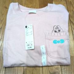 【新品未使用】おぱんちゅうさぎ GU　Tシャツ　Ｌサイズ　ピンクのサムネイル