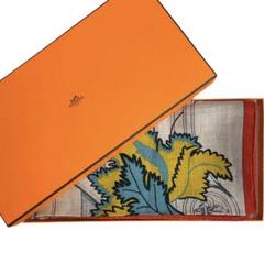 美品 エルメス カシシル カレジェアン スカーフ140 カヴァルカ