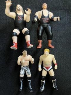 フィギュア】プロレスラーフィギュア4体セット - メルカリ