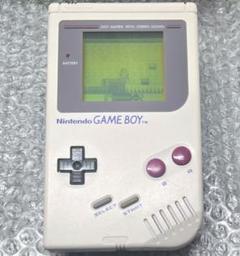 動作OK 本体のみ 初代ゲームボーイ DMG-01 グレー