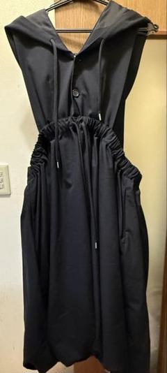 noir kei ninomiya ブラックスジャンパースカート 2025SS