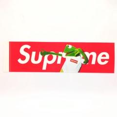 Supreme カーミット ボックスロゴ ステッカー ブルー Kermit 2025年最新】supreme カーミット ステッカーの人気アイテム