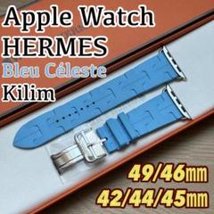 2452 Apple Watch エルメス　キリム　ブルーセレスト　スポーツ m35169545658_1.jpg?1743321344