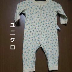 ユニクロとり柄ロンパース 80サイズ