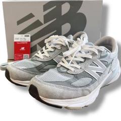 【美品】NEW BALANCE M990GL6 V6 グレー 26cm USA製
