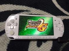 PSP3000本体のみ モンスターハンターポータブル付き