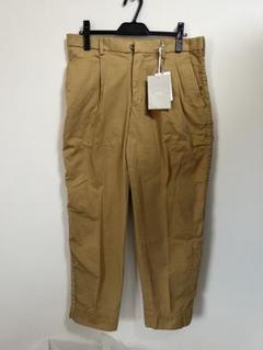 【直営店限定】kolor BEACON /パッカリングパンツ/ベージュ/サイズ3 kolor BEACON＞製品染めパッカリングパンツ(22SBM-P03137