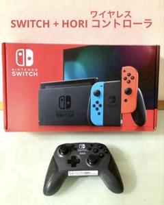 Nintendo switch （バッテリー強化版）＋HORIパッドワイヤレス