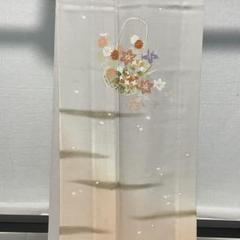 D76 夏着物　訪問着　手描き　花籠　絽　正絹　未使用極美品 D76 夏着物 訪問着 手描き 花籠 絽 正絹 未使用極美品 - メルカリ