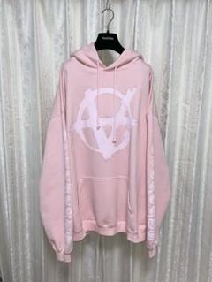 VETEMENTS 22AW Double Anarchy Hoodie
