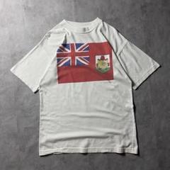 【入手困難】90s 国旗 イギリス領 バミューダ諸島 スーベニア Tシャツ M