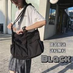 値下‼️ショルダーバッグ ニュースペーパー メッセンジャー 大容量 通学 A
