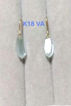 K18 ピアス 4℃ VA アガット エテ ハリックァ マリハ ビズー好も