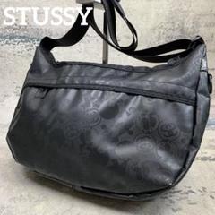 【美品】STUSSY 8ボールロゴ ショルダーバッグ 00s