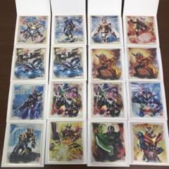 ❶仮面ライダー色紙ART GPエディション1~3 箔押し パラレル 16枚セット ➀仮面ライダー色紙ART GPエディション1~3 箔押し パラレル 16枚