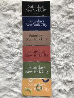 SATURDAYS SURF NYC 非売品 ステッカー 6枚セット 新品未使用のサムネイル
